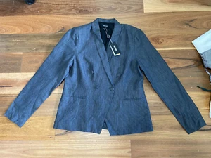 Oxford Camilla Linen Blazer NWT $269 *BUY FIVE + ITEMS = FREE POST - Picture 1 of 3