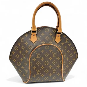 Louis Vuitton LV Hand Bag M51126 Ellipse MM Brown Monogram Auth - Picture 1 of 15