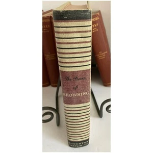 1895 First Edition The Complete Poetical Works of Browning Cambridge Edition - Imagen 1 de 5