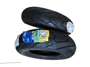 GILERA TYPHOON PIAGGIO NTT PAAR REIFEN MICHELIN BOPPER 120/90-10 NEU - Bild 1 von 8