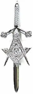DEURA SDC Masonic Kilt Pin Scottish Kilt Accessory Sporrans NEW - Picture 1 of 2