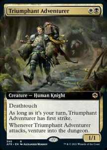 MTG TRIUMPHANT ADVENTURER EXC - AVVENTURIERO TRIONFANTE - AFR X EN - MAGIC - Picture 1 of 1