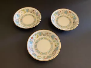Lotto di 3 Ciotole da Dessert Noritake China ""Cyril"" 5 1/4" Eccellenti - Foto 1 di 7
