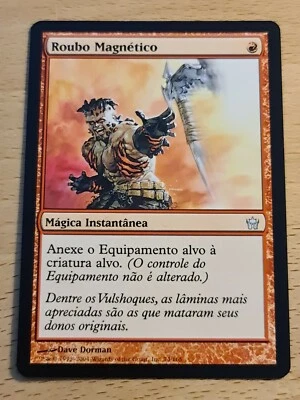 MTG | FIFTH DAWN | MAGNETIC THEFT | PORTUGUESE | NM | #030 - Image 1 of 2