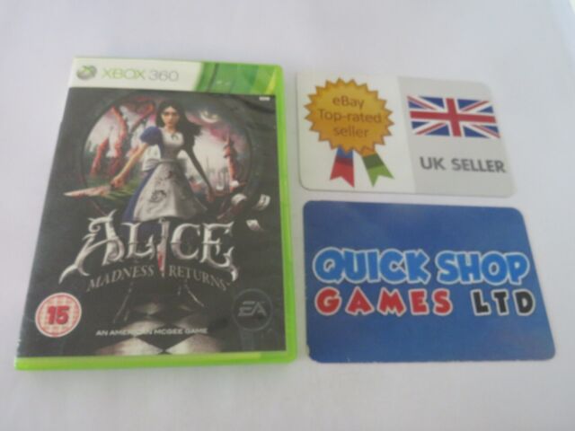 Alice madness retorna (xbox 360) usado xbox 360 jogar jogos para xbox360  jogo de vídeo famicom game console usado caixa de jogo - AliExpress