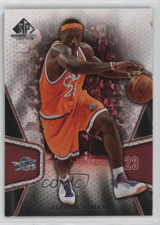 2007-08 SP Game Used LeBron James #14 - Image 1 of 2