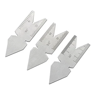 Multi Functional 3pcs Screw Thread Measuring Tool Set for Professionals - Photo 1/11