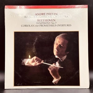 Beethoven Symphony #7 & Overtures - ANDRE PREVIN, RPO-RCA ST LP 1988 MINT SEAL - Picture 1 of 2