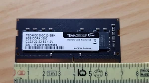 Teamgroup SO-DIMM RAM DDR4 8GB 3200MHz CL22 260pin - Bild 1 von 1