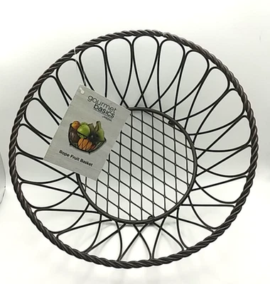 Cesta de frutas Gourment Basics cuerda de Mikasa Foto 1 de 4