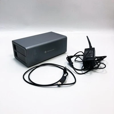 Yottamaster 2 Bay Externes RAID Festplattengehäuse für 2,5"/3,5"SATA - Image 1 of 4