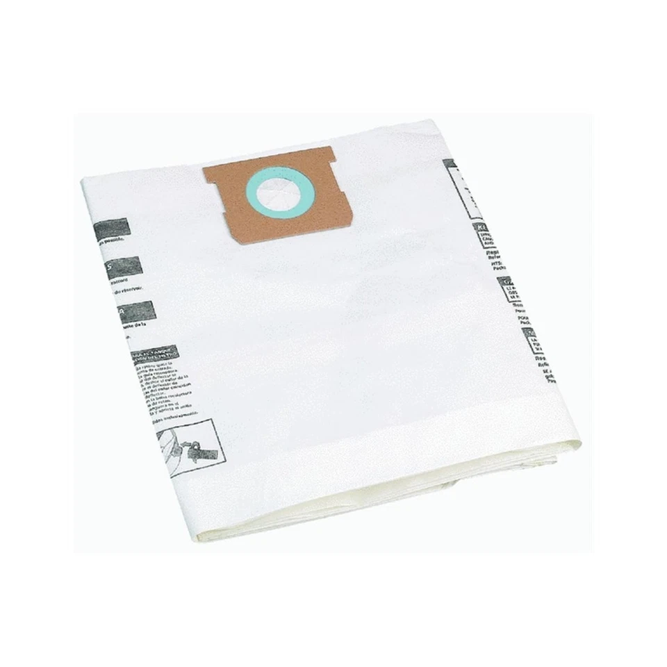 Paquete de 3 bolsas de filtro de repuesto VF2005 para aspiradora Shop Vac 90662 10-14 galones OEM Foto 1 de 1