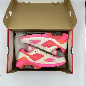 Size 9 - Nike X CDG Air Max 180 Pink White commes de garçon UK 8 EUR 42.5