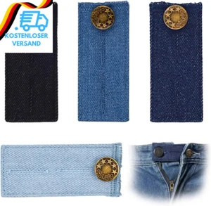 4 Stück Elastische Knopfverlängerung Für Hosen, Hosenerweiterung Schwangerschaft - Bild 1 von 12