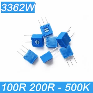 3362 Trimmer Trim pots 100 ohm to 500Kohm Potentiometer variable Resistor 2 PACK - Picture 1 of 7