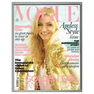 Vogue Magazine July 2010 mbox1294 Golden Girl Cameron Diaz - Imagen 1 de 1