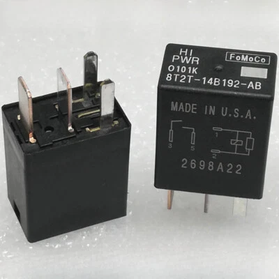 8T2T-14B192-AB 12VDC FoMoCo Automotive Relay 4 Pins x 1PC NEW - Image 1 of 4