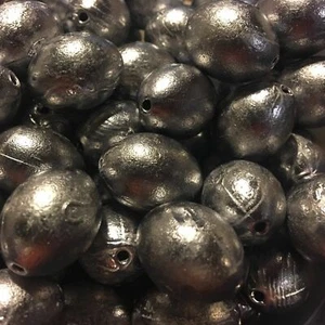 5 Pounds ( 40 ) of 2 oz. Egg Sinkers - Picture 1 of 1