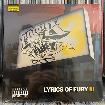 LYRICS OF FURY 3 (VINYL 2LP)  2004!!  RARE!!  SWOLLEN MEMBERS + MOKA ONLY + DREZ - Image 1 of 2