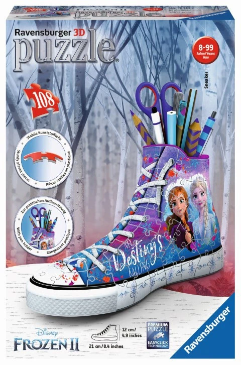 Ravensburger - Frozen 2 Sneaker 3D Sneaker 108pc RB12121-2 - image 1 of 1