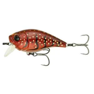 6th Sense Crush 100x Squarebill Crankbait | Craw cremisi | 5/8 oz - Foto 1 di 2