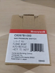 Interruptor de presión Honeywell C6097B1093 - Imagen 1 de 4