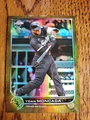2022 Topps Chrome Ben Baller Edition - YOAN MONCADA - GOLD /50 - WHITE SOX - SSP - Image 1 of 4
