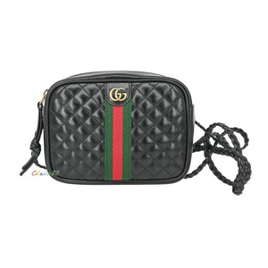 black gucci sling bolsa