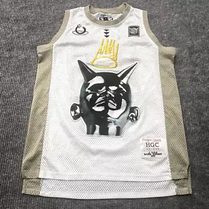 Headgear Classics Nostalgia Basketball White Jersey Mens M Born Sinner J Cole - Picture 1 of 11
