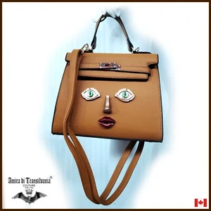 Woman Bags Iconic Classic Handle Shoulder Purse Italian Brand Original Elegant - Picture 1 of 24