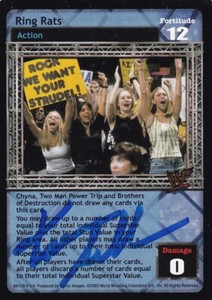 Kevin Sullivan Signed 2002 Comic Images WWF Raw Deal Mania Card 49 WWE Ring Rats