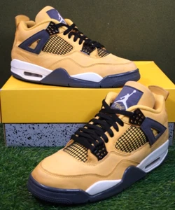 Jordan 4 Retro 'Lightning (2021)' (Size 10) *Clean/Great Condition/OG Box' - Picture 1 of 15