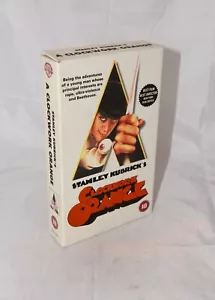 Clockwork Orange Vintage Boxed Version PAL VHS Tape - Stanley Kubrick - Picture 1 of 4