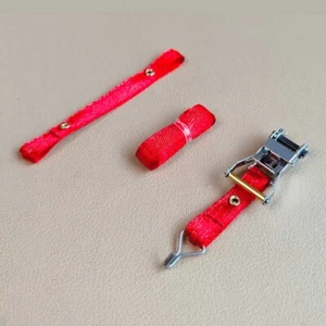 Ratchet Spare Tie Down Strap RC Model Car Trailer Trucks Vans for 1:10/14 Tools - Picture 1 of 35