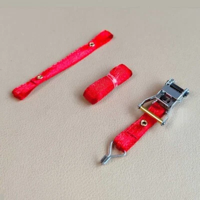 Ratchet Spare Tie Down Strap Tensioner Car RC Truck Trailer Model fit 1:10/14 - Image 1 of 4