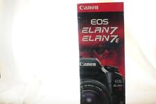 Canon EOS Elan 7 7E dealers brochure from 90's