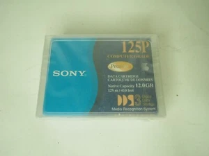 New Sony DDS3 DGD125P Premium 125P 12GB  - Picture 1 of 3