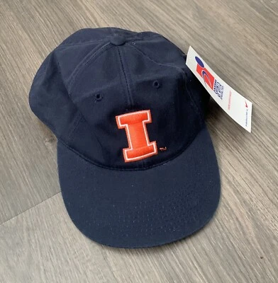 RARO! Nuevo Con Etiquetas Gorra Gorra De Colección Illinois Lucha Illini Deportes Especialidades Foto 1 de 4