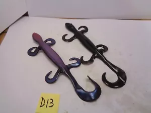Bulk 6" Eidechse, schwarz mit lila Bauch, 20 Stück (neu andere) - Bild 1 von 8