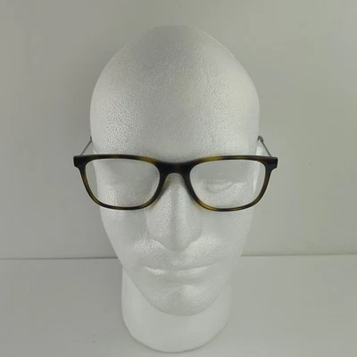 Ray Ban RB7244 2012 Tortoise Silver Metal Oval Eyeglasses Frames Only 51-18 140 - Image 1 of 4