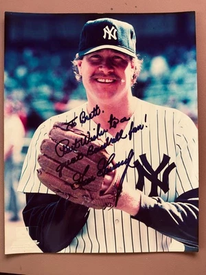 Richard *Goose* Gossage signed 8x10• NY YANKEES Vintage•See Description MLB - Image 1 of 3