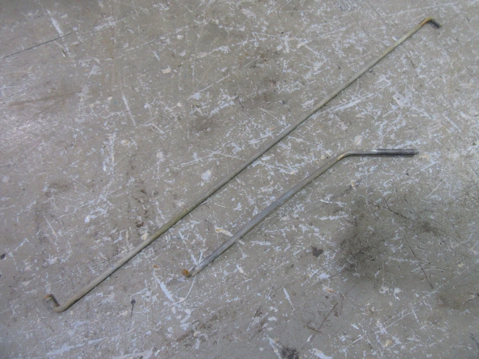 Ford F100 150 250 1968-1970 camión puerta pestillo liberación bloqueo botón varilla conjunto conductor Foto 1 de 1