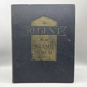 Álbum de estampillas del mundo regente SIN ESTAMPILLAS - Principalmente páginas de 1950 - Imagen 1 de 16