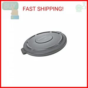Rubbermaid Commercial 263100GY Round Flat Top Lid, for 32-Gallon Round Brute Con - Picture 1 of 2