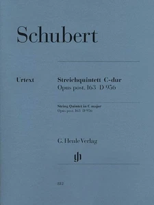 Schubert String Quintet C Major Op Post 163 D 956 Violin Henle Urtext Book - Picture 1 of 1