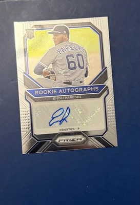 2021 Panini Prizm - Rookie Autographs Enoli Paredes #RA-EP (AU, RC) - Image 1 of 2