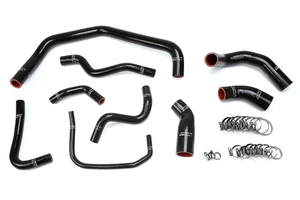 HPS Black Silicone Radiator Hose Kit For Ford 03-04 Mustang SVT Cobra 4.6L V8 - Picture 1 of 1