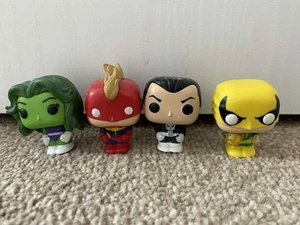 Funko Mini Marvel Bundle - The Punisher, Iron Fist, Captain Marvel, She-Hulk - Picture 1 of 2
