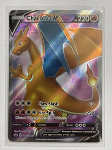 Charizard V SWSH050 - Black Star Full Art Promo Pokemon TCG NM - Picture 1 of 2