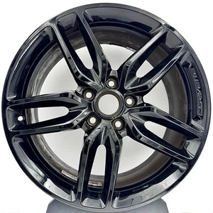 19" Front CHEVROLET CORVETTE WHEEL RIM OEM 5635 2014 2015 2016 2017 2018 2019 - Picture 1 of 7